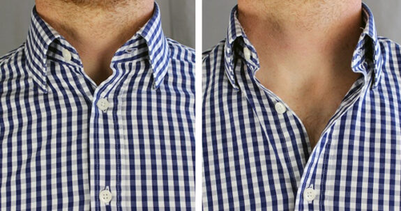 How many shirt buttons should I leave undone? 1, 2, or more?